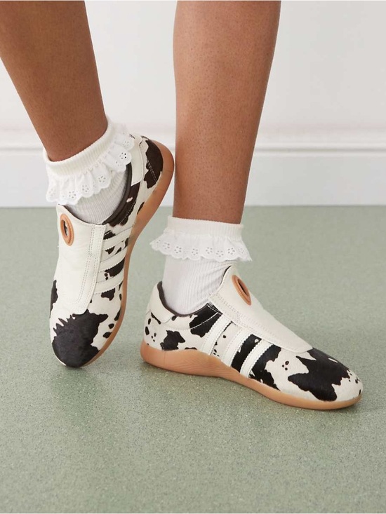 adidas Shoes - adidas Originals Taekwondo Mei sneakers in cow print real dyed cow fur size 9